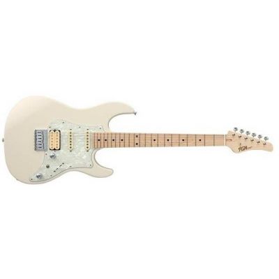 Fujigen Boundary Tipo Stratocaster Guitarra Eléctrica White