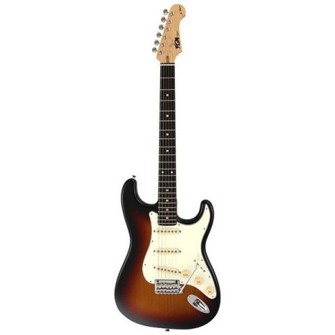 Fujigen Neo Classic 3 Tone Sunburst Guitarra Eléctrica