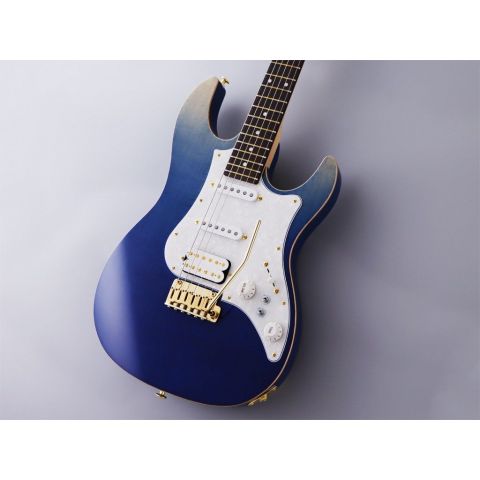 Fujigen FGN Serie Odyssey Expert Navy Blue Gradiation Guitarra Eléctrica