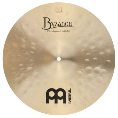Meinl Hi Hat 14" Byzance Traditional Extra Hammered B14EHH
