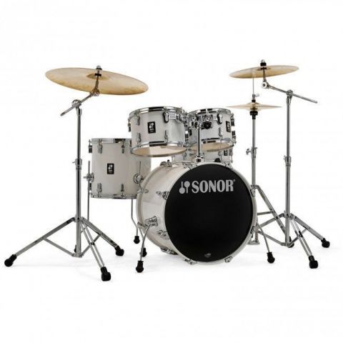 Sonor Batería AQ1 Stage Piano White