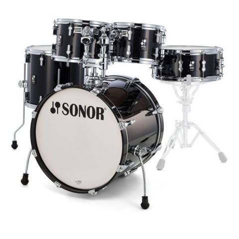 Sonor Batería AQ2 Studio Transparent Black