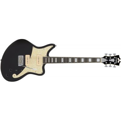 D'Angelico Premier Bedford Black Flake Guitarra Eléctrica