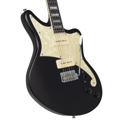 D'Angelico Premier Bedford Black Flake Guitarra Eléctrica