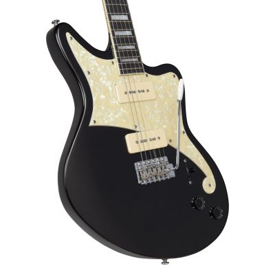 D'Angelico Premier Bedford Black Flake Guitarra Eléctrica