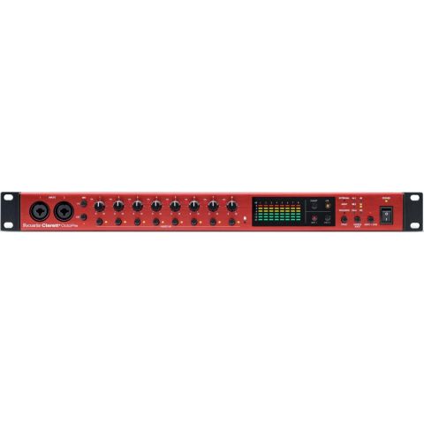 Focusrite Clarett Octopre Preamplificador Micrófono