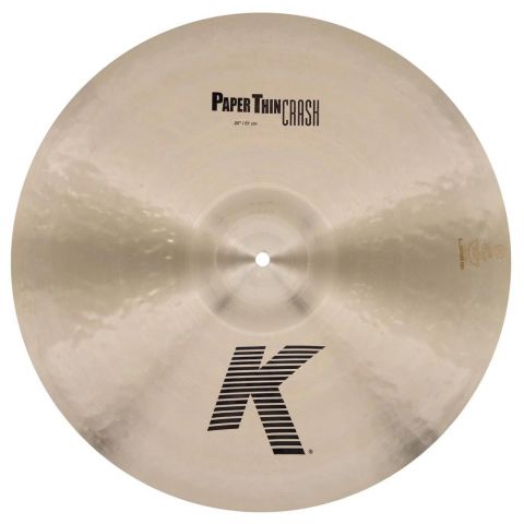 ZILDJIAN CRASH 20" K PAPER THIN