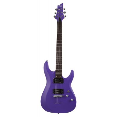 Schecter C6 Deluxe Satin Purple Guitarra Eléctrica