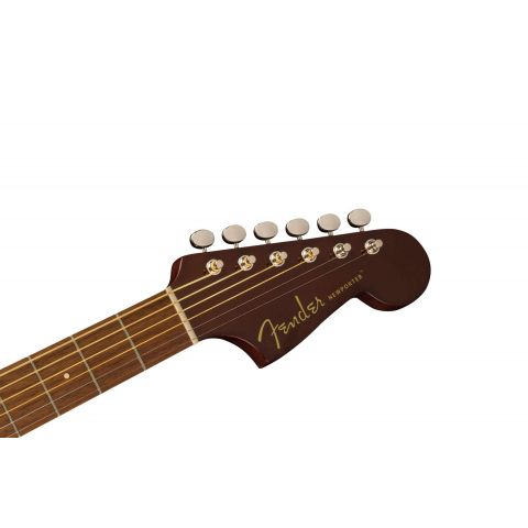 Fender Newporter Player, Walnut Fingerboard, Gold Pickguard, Sunburst