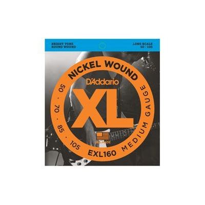DADDARIO EXL160 LONG SCALE [50-105] JUEGO BAJO