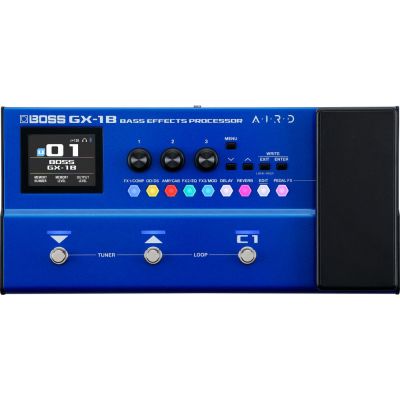 Boss GX-1B Pedalera Multiefectos Bajo Eléctrico