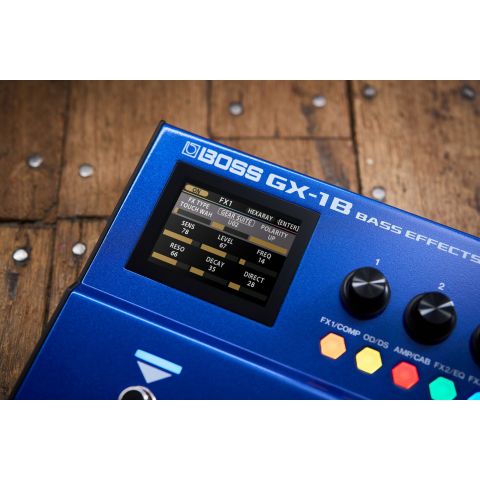 Boss GX-1B Pedalera Multiefectos Bajo Eléctrico