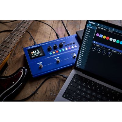 Boss GX-1B Pedalera Multiefectos Bajo Eléctrico
