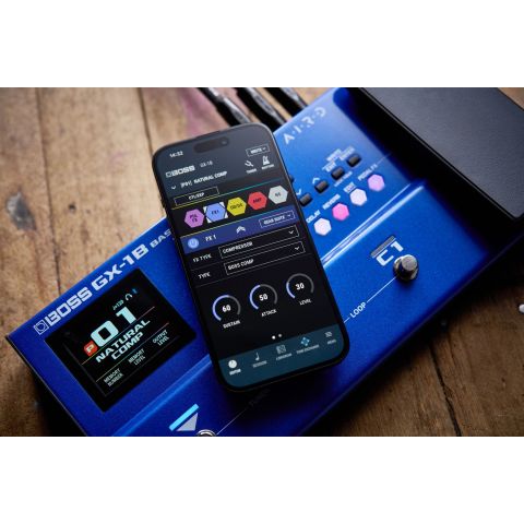Boss GX-1B Pedalera Multiefectos Bajo Eléctrico