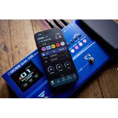 Boss GX-1B Pedalera Multiefectos Bajo Eléctrico