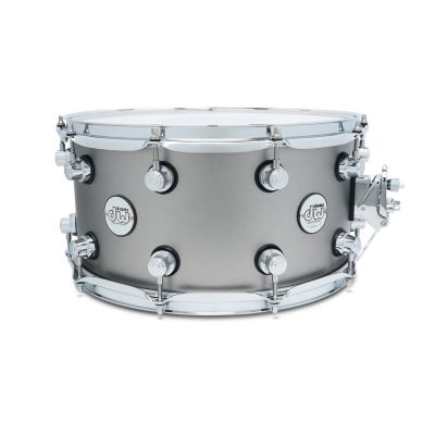 DW Design 14x7" Limited Edition Titanium Satin Maple Lacquer
