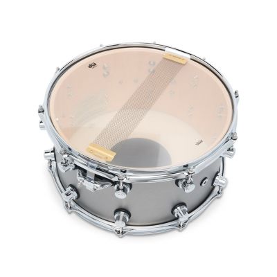 DW Design 14x7" Limited Edition Titanium Satin Maple Lacquer