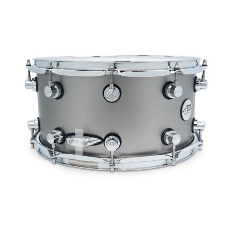 DW Design 14x7" Limited Edition Titanium Satin Maple Lacquer
