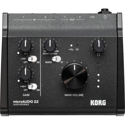 Korg MICROAUDIO22 Interface de Audio USB