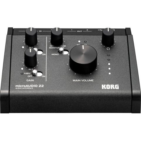 Korg MICROAUDIO22 Interface de Audio USB