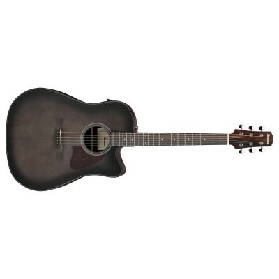 Ibanez AAD70CE-TBN Guitarra Electroacústica Transparent Charcoal Burst Low Gloss