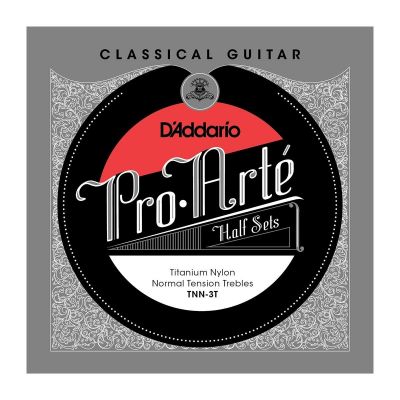 DADDARIO TNN-3T TITA PRO ARTE T2 TITANIUM NORMAL TENSION 1 2 JUEGO