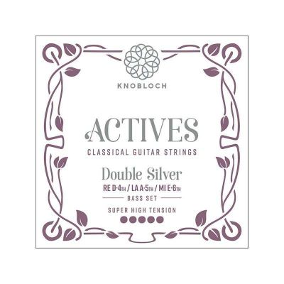 Knobloch Act. Double Silver 600ADS juego de bajos Super High para las gamas C.X, Q.Z y S.N
