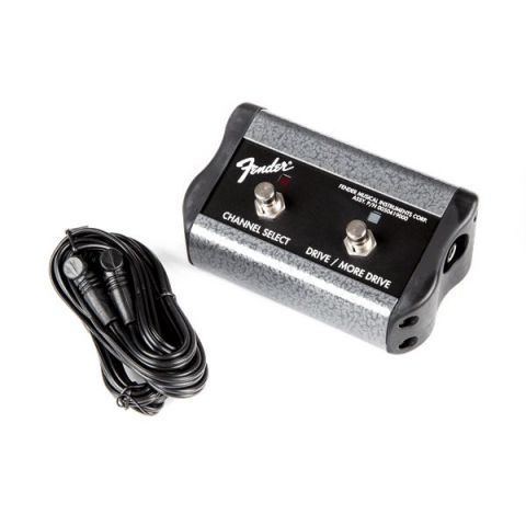 Fender 2-Button 3-Function Footswitch  Channel   Gain   More Gain with 1 4" Jack