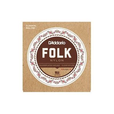 Daddario EJ32C Folk Nylon