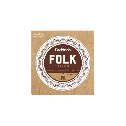 Daddario EJ32C Folk Nylon