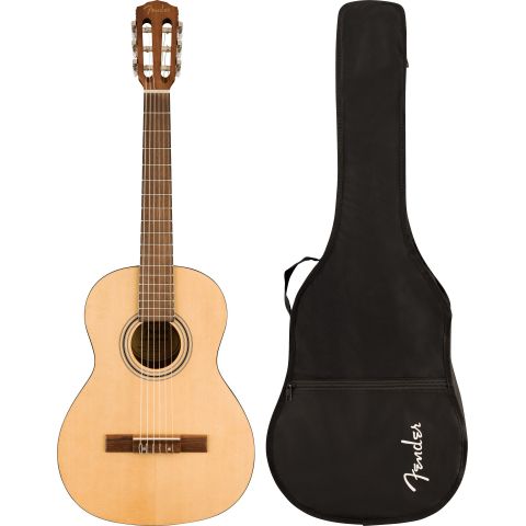 Fender CN-30 Nylon 3 4, Walnut Fingerboard, Natural Guitarra Clásica