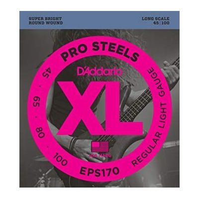 DADDARIO EPS170 PROSTEELS REGULAR LIGHT [45-100] JUEGO BAJO