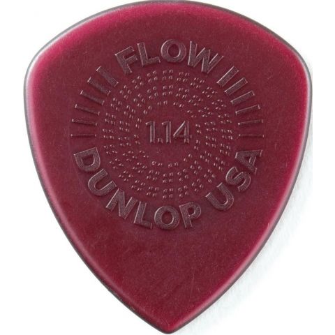 DUNLOP Pack de 6 púas Flow Standard Grip 1,14mm