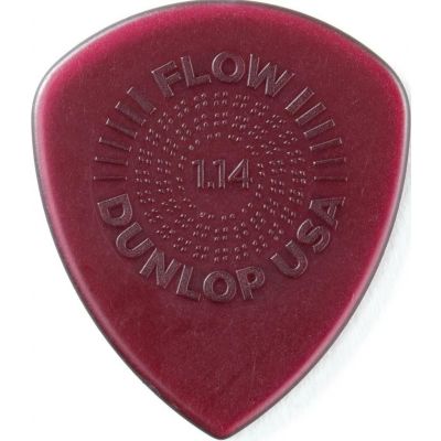 DUNLOP Pack de 6 púas Flow Standard Grip 1,14mm