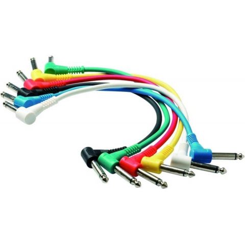 Rockcable Patch Cable Angled Jack Multi Color