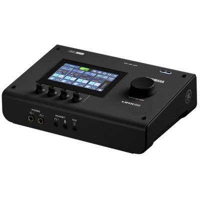 Yamaha URX22B Interfaz de audio USB tipo C Negra