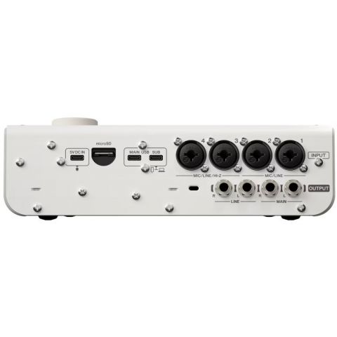 Yamaha URX44W Interface de Audio USB-C Blanca