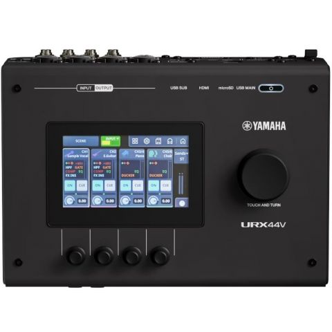 Yamaha URX44V B Interface de Audio   Video Negra