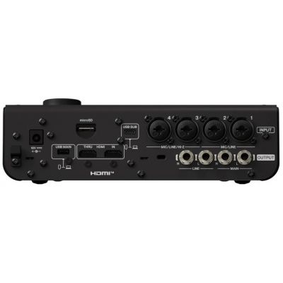 Yamaha URX44V B Interface de Audio   Video Negra
