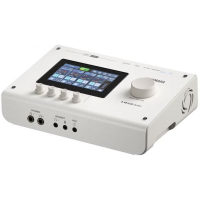 Yamaha URX44V W Interface de Audio y Video Blanca