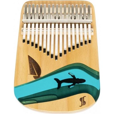Stagg KALI-PRO17-OCE Kalimba profesional de 17 notas Ocean