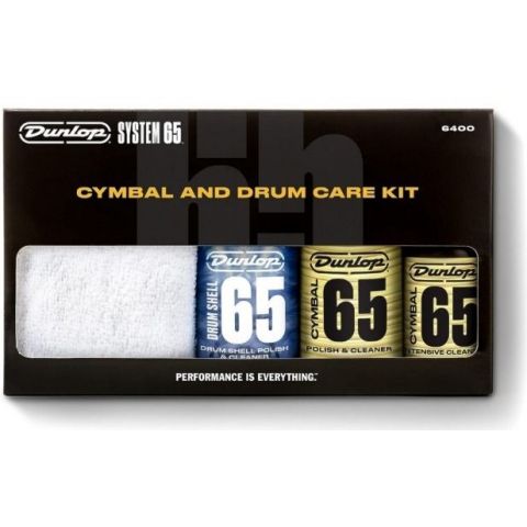 Kit Cuidado De Platos Y Batería Dunlop 6400