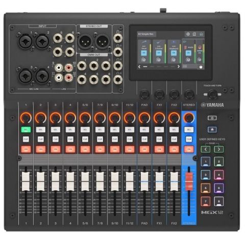 Yamaha MGX12 B Mesa de Mezclas Digital Negra