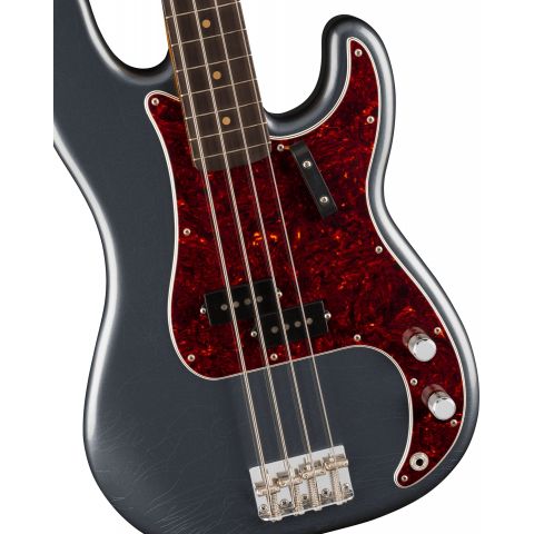 Fender LTD Vintera II Road Worn 60'S Precision Bass Charcoal Frost Metallic Bajo Eléctrico