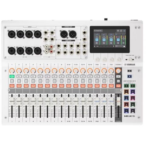 Yamaha MGX16 W Mesa de Mezclas Digital Blanca