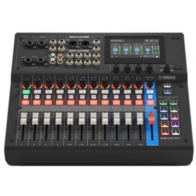 Yamaha MGX12V B Mesa de Mezclas Digital + Interfaz de Video Negra 2