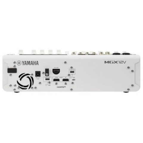 Yamaha MGX12V W Mesa de Mezclas Digital + Interfaz de Video Blanca