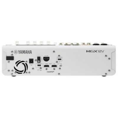 Yamaha MGX12V W Mesa de Mezclas Digital + Interfaz de Video Blanca
