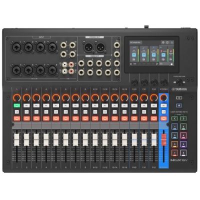 Yamaha MGX16V B Mesa de Mezclas Digital + Interfaz de Video Negra