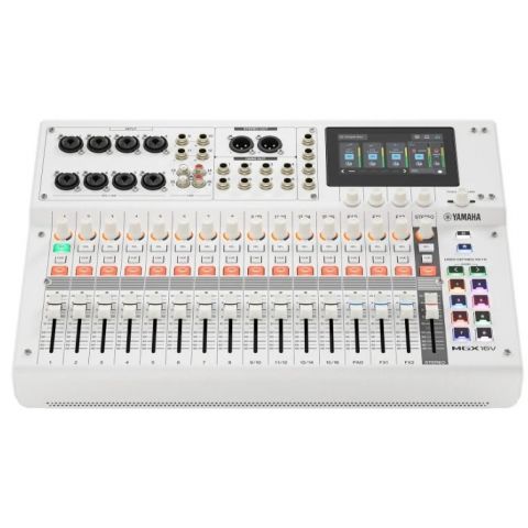 Yamaha MGX16V W Mesa de Mezclas Digital + Interfaz de Video Blanca